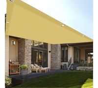Filet Protection Balcon Piscine 1.6 x 2.8 m UV Protection avec Oeillets Tissu Polyester Multi Couleur et Taille Toiles D'Ombrages pour Terrasses Balcons et Jardins, Couleur Crème