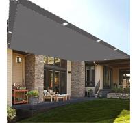 Filet Protection Balcon Piscine 2.6 x 2.8 m UV Protection avec Oeillets Tissu Polyester Multi Couleur et Taille Toiles D'Ombrages pour Terrasses Balcons et Jardins, Gris Clair