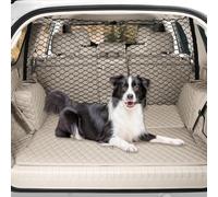 Filet Protection Chien Voiture pour VW Arteon/Arteon R 2017-2024, Grille SéParation Bagage SéCurité ÉLastique Animaux Respirant isolement Compagnie