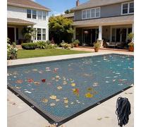 Filet Protection Piscine, Filet Piscine Anti Feuilles | Bâche de Protection, Anti Feuilles & Anti-Déchirure, Couverture Piscines Hivernage pour Extérieur
