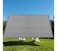 Filet Protection Solaire 2.6 x 4 m Protection Solaire Renforce Épaissir Voile Ombrage Résistant pour Potager, Serre, Balcon, Terrasse, Pergola, Patio, Gris Clair