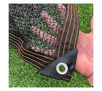 Filet Protection Solaire 50%-60%, en Maille RéSistante pour Bloquer Les Rayons UV Noir Voile Serres D'Ombrage,pour des Fleurs Serre Grange Ou Chenil Toit Couvre (3mx5m/9.8ftx16.4ft)