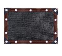 Filet Protection Solaire 97% Toile D'Ombrage 2.0x2.0 m 2.0x5.0 m 2.0x10.0 m 2.0x12.0 m Couverture de Tissu D'ombre pour Pergola Terrasse Serre Poulailler Plantes(2.0x3.0 m=6.5x9.8 ft)