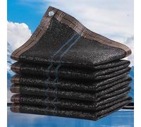 Filet Protection Solaire,Filet d'Ombre Noir,Toile d'Ombrage Respirant/Imperméable,Filet de Protection avec Œillets,pour Jardin,Serre,Balcon,Terrasse,Personnalisable Taille (4.5x5.5m/15x18ft)