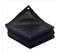 Filet Protection Solaire, Renforce ÉPaissir Voile Ombrage, Noir Voile Ombrage Ajourée, Bâche D'ombrage Respirante avec Œillet pour Extérieur Fleurs Poulailler(5mx5m)