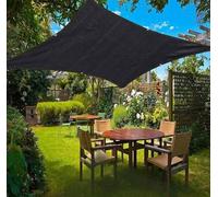 Filet Protection Solaire Voile d' ombrage Rectangulaire Toile Ombrage Extérieur 3x4 Blanc Jardin des Fleurs Serre Grange ou Chenil Toit Couvre,black-4x7m