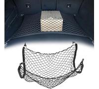 Filet Rangement Coffre Voiture,pour Ford Focus St-Line MK4 2019-2024 2025 Organisateur Élastique Extensible,Filet à Bagages Maintien Solide,4 Crochets Accessoires Auto Voyage,A