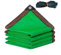 Filet rectangulaire robuste pour piscine creusée - Maille fine avec œillets et corde - 2 x 10 m - Solution ultime de protection pour piscine creusée et piège à feuilles