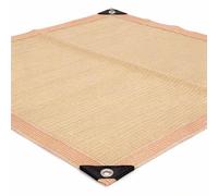 Filet Résistant À 90% Aux UV, Toile D'ombrage Aux Dimensions Ajustables, Filet D'ombrage Respirant en PEHD pour Voitures, Toits, Clôtures, Camping-Cars(5mx11m)