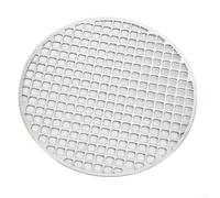 Filet rond en acier inoxydable 28 cm très résistant (24 cm) | 30 cm de diamètre, maille fine empêchant les chutes, acier inoxydable facile à nettoyer, compatible avec les cuisinières à