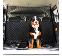 Filet Séparation Chien pour Peugeot Traveller 2016-2025 2026 | Double couche renforcée,crochets robustes,maille élastique,ajustement simple,maintien bagages,usage coffre et habitacle