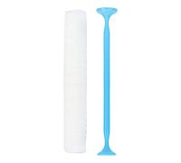 Filet Soluble dans l’Eau en PVA pour Cylindre, Sac de Nourriture pour la pêche, piège à appât à Mailles étroites et Soluble, spécialement conçu pour la pêche à la Carpe en Eau (Φ25mm*5m)