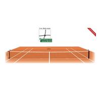 Filet tennis 3 mm MS Tremblay Noir TU