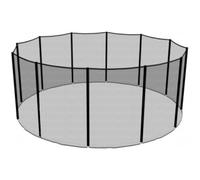 Filet Trampoline 490cm - 12 Barres - Hauteur 180 cm - Fourreau Extérieur