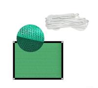 Filet vert très résistant pour protéger l'intimité du jardin et le vent avec taux d'ombre de 90 % (3 x 4 mètres)