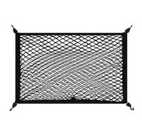 Filet Voiture pour Coffre pour Chevrolet Aveo | Cavalier | Corvette | Onix, Filet de Rangement Elastique Organisateur Bagages Intérieur Accessoires,B Double Layer-70 * 50cm