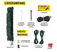 Filet volaille clôture poulet clôture volaille clôture électrique filet doubl...