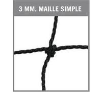 Filet volleyball-bande polyester tissée-Maille simple de 100 mm G