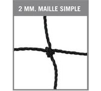 Filet volleyball-cordeau-Maille simple de 100 mm G