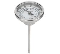 filetage 1/2 NPT Thermomètre à cadran en acier inoxydable Thermomètre de chaudière Homebrew 0-220 ℉ / -10-100 ℃