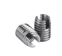 Filetage autotaraudeur, Inserts de réparation de filetage en acier inoxydable 304, paquet hélicoïdal de vis à fente autotaraudeuse M2-M12(M20xM26x27(1Pcs))