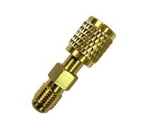 Filetage extérieur/interne industriel 6,35 mm 32 R454ABC Réfrigérants Adaptateur en laiton résistant à la corrosion Construction Filetage inversé