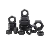 Filetage hexagonal métrique en acier au carbone, oxyde noir, 50/20/10/5/1 pièce, M2,5, M3, M4, M5, M6, M8, M12, M16, M120, M22, M24, M27(M22 (1pc))