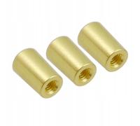 Filetage interne de 3,5 mm Interrupteurs, boutons, capuchon et bouton doré en laiton