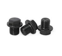 Filetage mâle métrique en acier au carbone, embout hexagonal noir, bride extérieure hexagonale, bouchon solide, raccord de tuyau hydraulique (taille : M42x1.5)