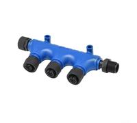 Fileté Marine M125P Connecteur répartiteur en T 37 voies compatible avec les systèmes de communication NMEA 2000 Backbone Drop (1 mâle vers 4 femelles)