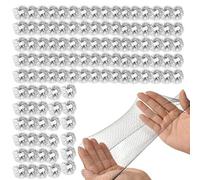 Filets à Cheveux pour Chignons, Filets à Cheveux Nylon Invisible pour Femmes et Hommes, 100 Pièces Mailles Respirantes pour Cuisine Restaurant Usage Domestique Danse Ballet