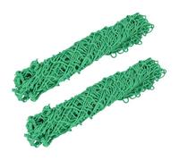 vidaXL Filet à foin 2 pcs rectangulaire 90x60 cm Vert PP – Alimentation lente pour chevaux