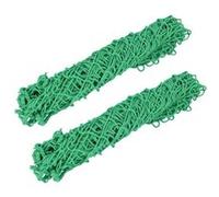 vidaXL Filet à Foin 2 pcs rectangulaire Vert 90x60 cm PP, Filet à Foin pour Chevaux, Foin à Alimentation Lente pour Chevaux