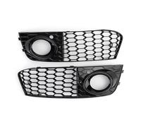 Filets Compatible Avec Pour A4 B8 RS4 2009 2010 2011 2012 Grille D'admission A4 À Mailles En Nid D'abeille Pour Phares Antibrouillard Et Ventilation Ouverte Pièces Calandre