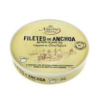 filets d'anchois de cantabrique 185gr de nuestra tierra