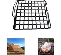 Filets d'arrimage de Marchandises, Filet de Levage Cargaison en Nylon Plusieurs Tailles(2 X 2M/Mesh 10cm/Load 500KG)