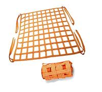 Filets d'arrimage de Marchandises, Filet de Levage Cargaison en Nylon, Plusieurs Tailles(2 X 2M/Mesh 15cm/Load 2.5t)