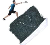 Filets de badminton, filet de badminton extérieur | Filet de badminton à mailles solides et haute résistance - Filet de volley-ball portatif léger, équipement de badminton pliable pour le parc de plag