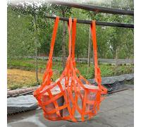 Filets de Levage avec palan, 2 mm d'épaisseur - Sangles de sécurité Robustes pour Le Transport ferroviaire et Maritime - Filet de Levage en Nylon, Mailles carrées de 10/15/20 cm, Longueur de