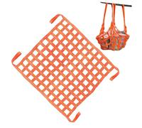 Filets de Levage carrés de 3,3/4,9/6,6/8,2/9,8/13 Pieds, Filets de Levage Plats en Polyester, Sangles de sécurité for gréements de Chantier(3.0x3.0m-2ton/4409lbs-15cm)
