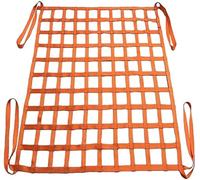 Filets De Levage De Cargaison - Filets De Levage Suspendus pour Remorquage, Filet De Levage À Élingue, Filets De Sécurité À Mailles Carrées Résistants À La Déchirure(1.5 X 1.5M/Mesh 10cm/Load 300kg)
