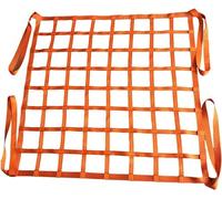 Filets de Levage de sécurité en Polyester, Filet de Levage Cargaison en Polyester 1x1m à 4x4m(4 X 4M/Mesh 20cm/Load 3.5t)