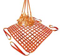Filets de Levage de sécurité en Polyester, Filet de Levage Marchandises Plusieurs Tailles(1 X 1M/Mesh 10cm/Load 2t)