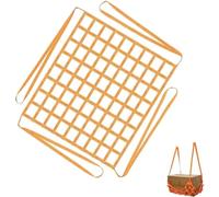 Filets de Levage de sécurité en Polyester, Le Filet de Levage en Polyester Mesure 1x1m à 4x4m(3 X 3M/Mesh 15cm/Load 2.5t)