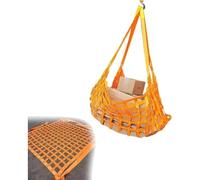 Filets de Levage de sécurité pour clôtures décoratives - Sangles de manutention Robustes, Filet de Levage pour quais de Chantier(4 X 4M/Mesh 15cm/Load 2.5t)