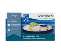 Filets de maquereau sans peau - Huile de tournesol 125g