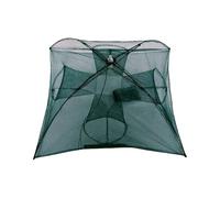 Filets de pêche pliants, filets de lancement pour poissons d'appât, pièges pliables pour poissons, 4/10/16 trous, accessoires de pêche portables, filet de capture pour cabillaud, anguilles, craj