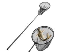 Filets de pêche pour pêche en plein air avec manche télescopique | Filet de pêche papillon pour enfants, adolescents, pêcheurs, poissons, bassins, parc, lac, rivière, jardin