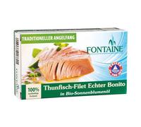 Filets de thon Véritable Bonito - Huile de tournesol 120g