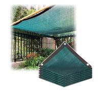 Filets D'ombrage pour Jardin,Toiles D'ombrage pour Plantes 2×3m 3×3m 3×4m 3×5m 4×5m 4×6m,Filet Protection Solaire 90%,avec Œillets,Auvents Respirant,Voiles D'ombrage,Darkgreen-5x10m(16.4 * 32.8ft)